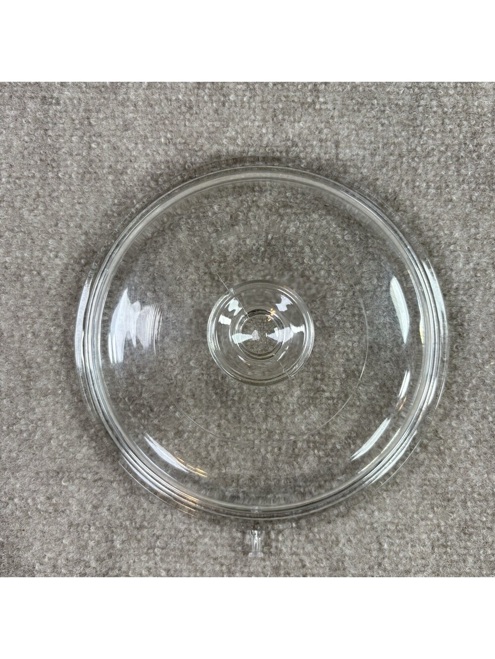 Pyrex G5C Replacement Clear Round Glass Lid G-5-C Corning Ware 7- 3/4 " Ribbed